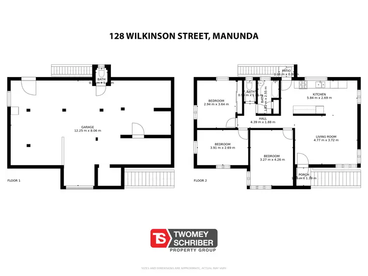 Floorplan of Homely house listing, 128 Wilkinson Street, Manunda QLD 4870
