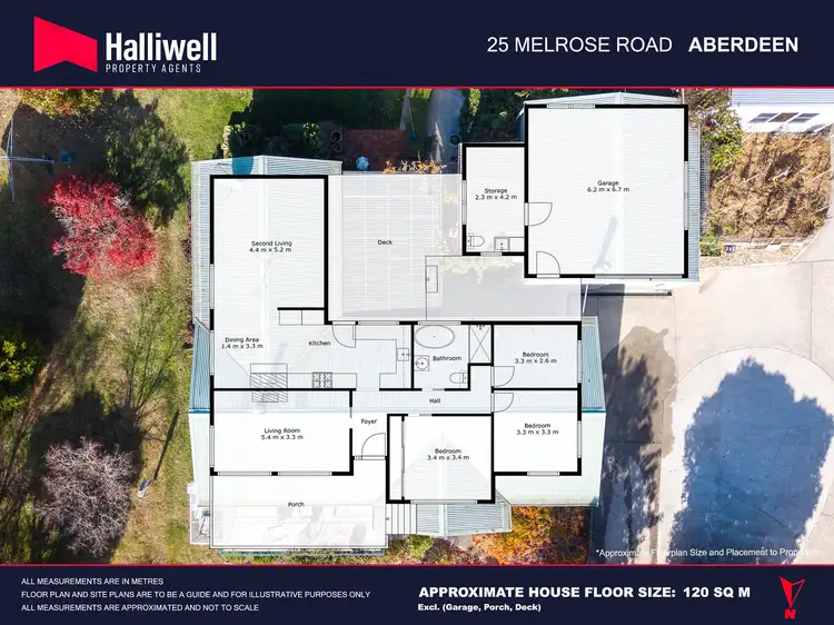 Floorplan of Homely house listing, 25 Melrose Road, Aberdeen TAS 7310