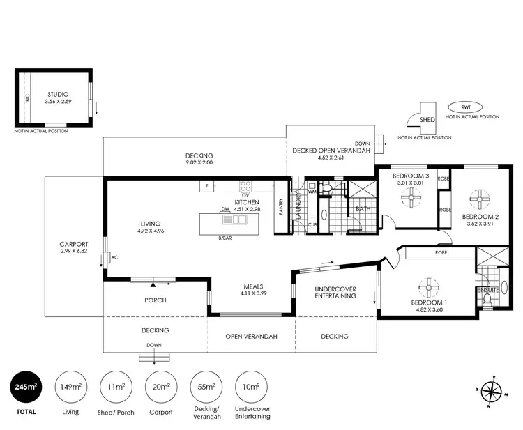 Floorplan of Homely house listing, 2/100A Main Street, Lobethal SA 5241