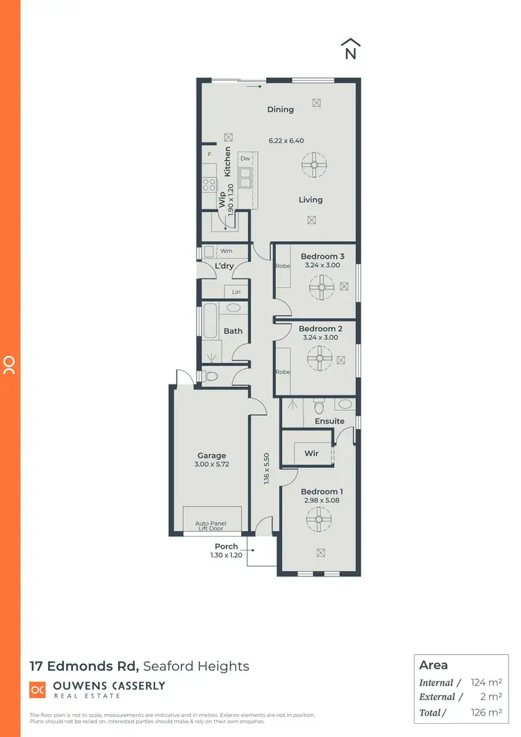 Floorplan of Homely house listing, 17 Edmonds Road, Seaford Heights SA 5169