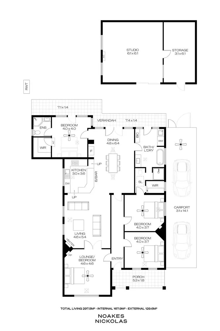 Floorplan of Homely house listing, 2 Clayton Avenue, Plympton SA 5038
