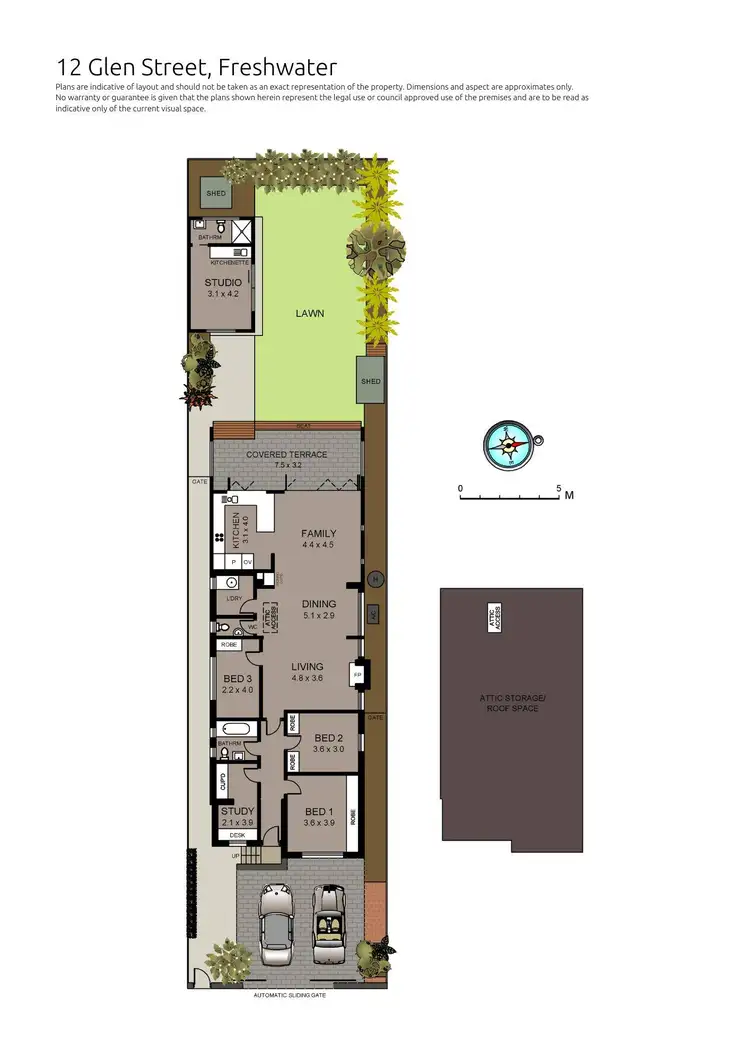 Floorplan of Homely house listing, 12 Glen Street, Freshwater NSW 2096