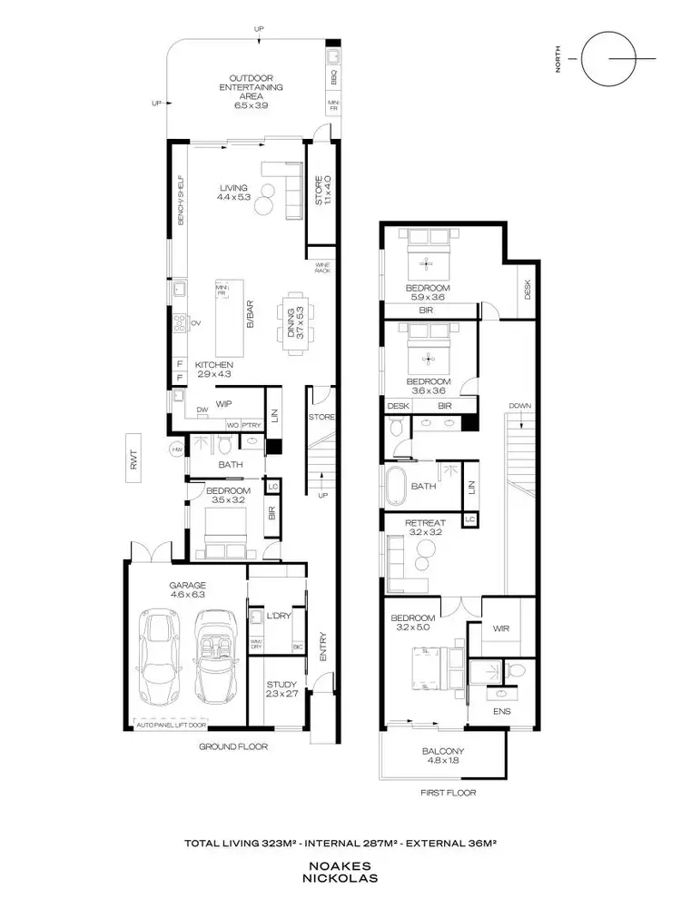 Floorplan of Homely house listing, 1A Burke Street, Seacliff Park SA 5049