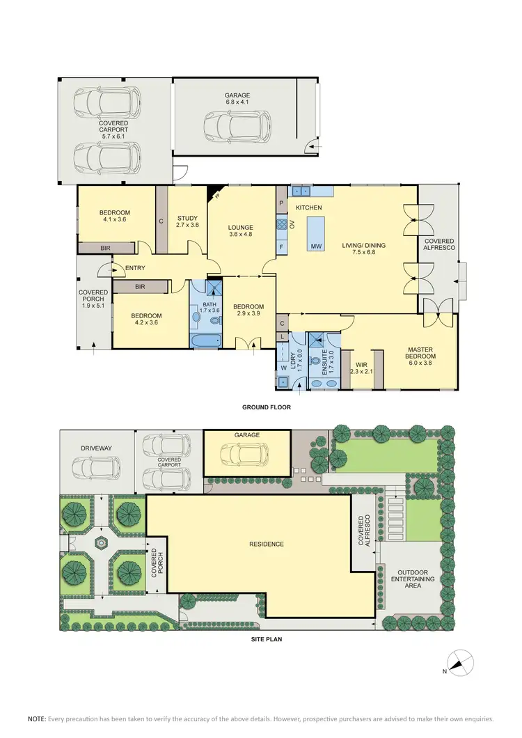 Floorplan of Homely house listing, 27 Spencer Street, Essendon VIC 3040