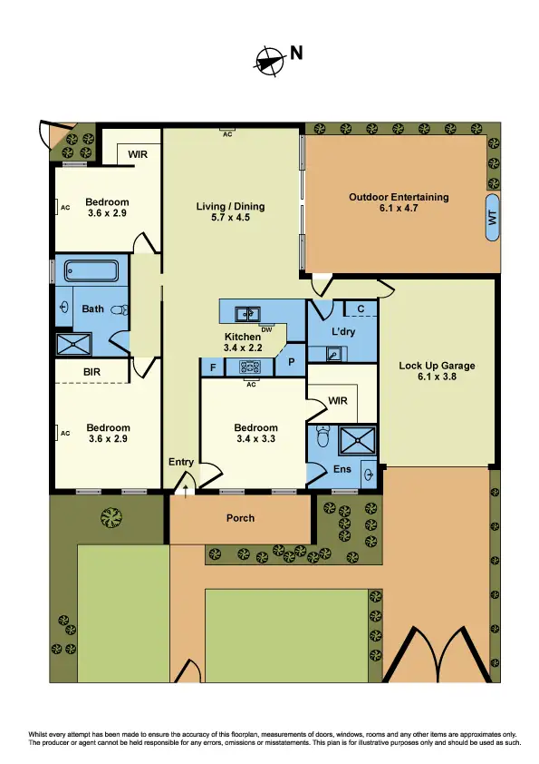 Floorplan of Homely house listing, 39 Hampshire Road, Sunshine VIC 3020