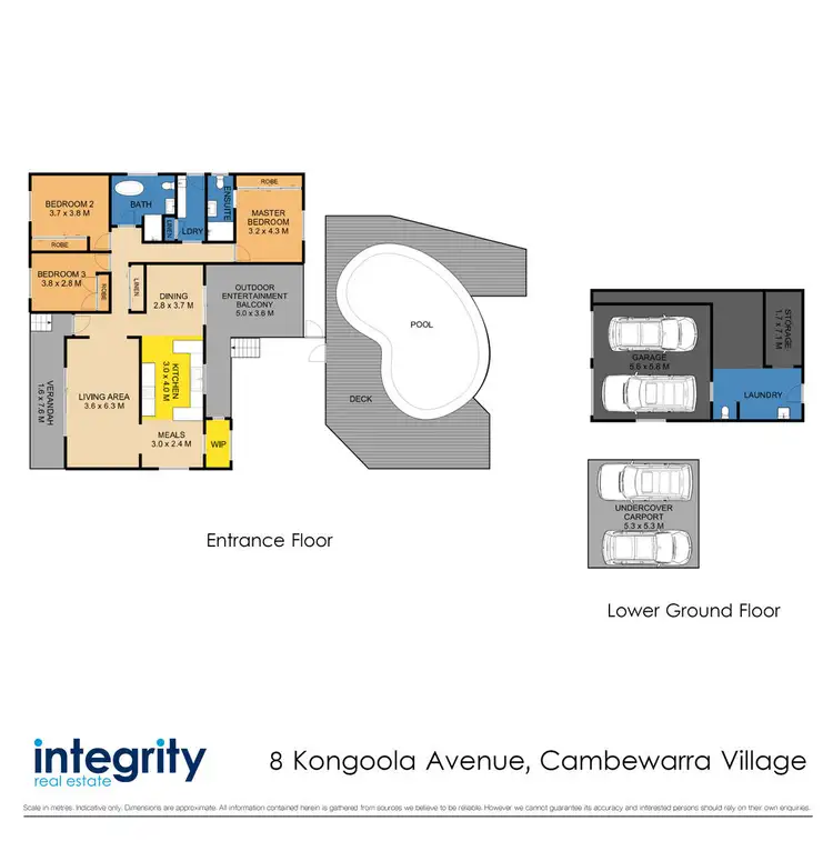 Floorplan of Homely house listing, 8 Kongoola Avenue, Cambewarra NSW 2540