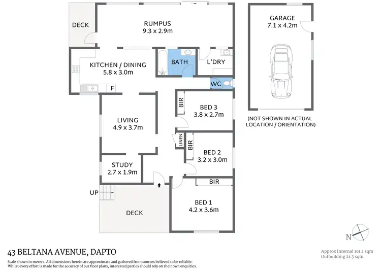 Floorplan of Homely house listing, 43 Beltana Avenue, Dapto NSW 2530