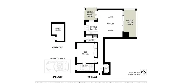 Floorplan of Homely unit listing, 5/5B Hannah Street, Beecroft NSW 2119
