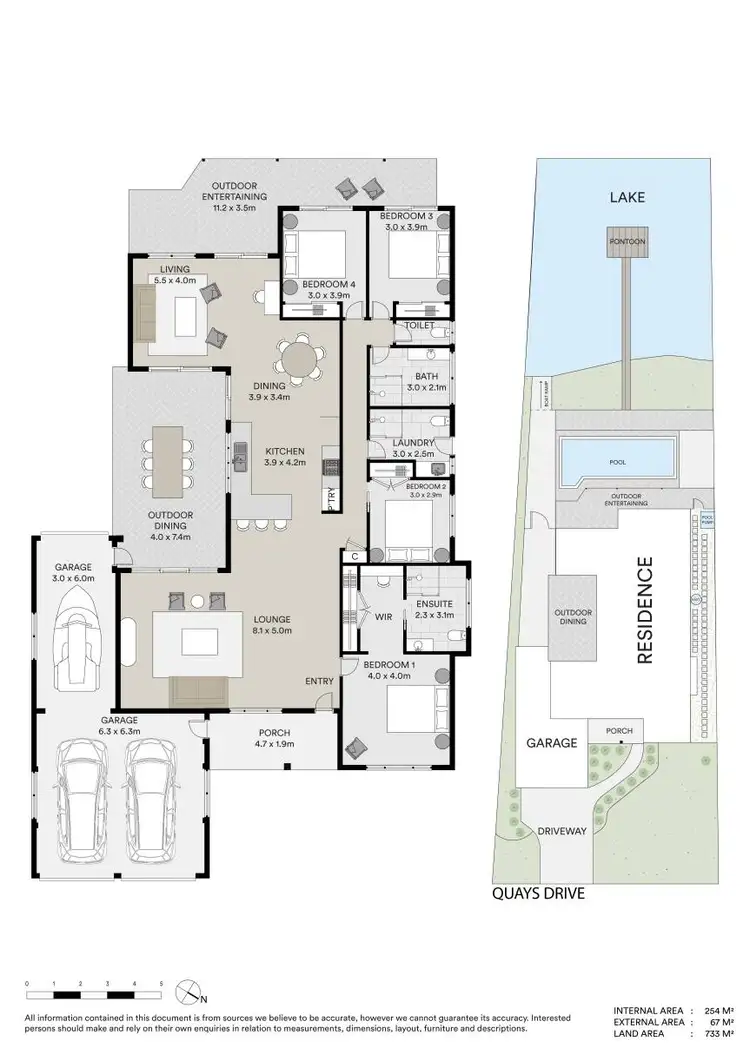 Floorplan of Homely house listing, 28 Quays Drive, West Ballina NSW 2478