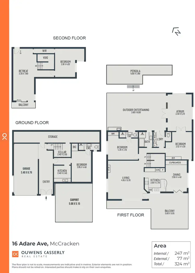 Floorplan of Homely house listing, 16 Adare Avenue, Mccracken SA 5211