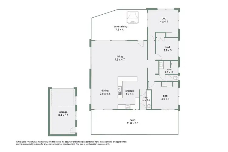 Floorplan of Homely house listing, 106 Woodward Street, Edge Hill QLD 4870