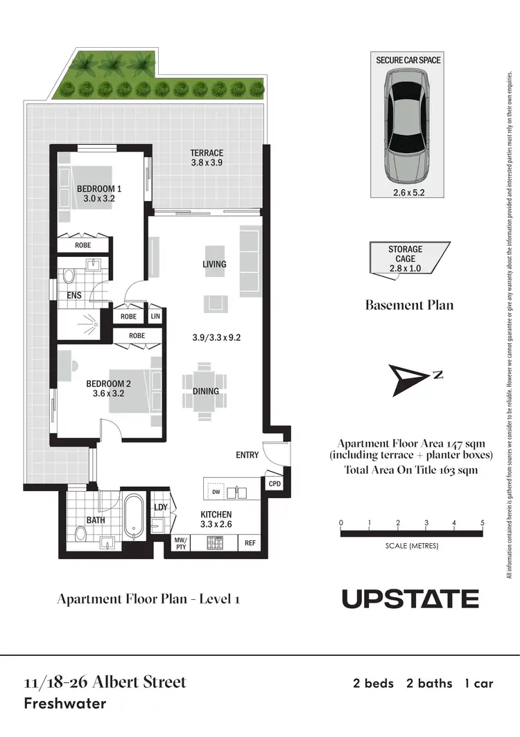 Floorplan of Homely apartment listing, 11/18-26 Albert Street, Freshwater NSW 2096