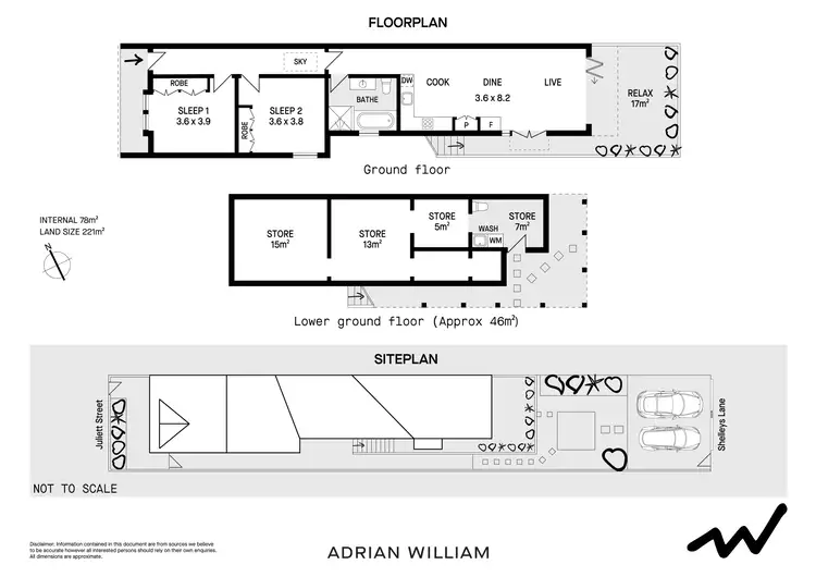 Floorplan of Homely house listing, 140 Juliett Street, Marrickville NSW 2204