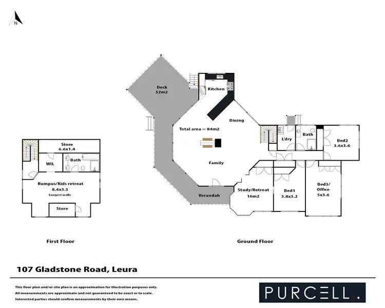 Floorplan of Homely house listing, 107 Gladstone Road, Leura NSW 2780