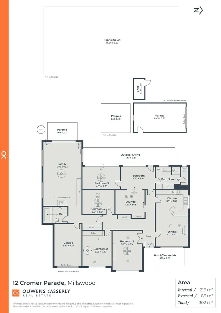 Floorplan of Homely house listing, 12 Cromer Parade, Millswood SA 5034