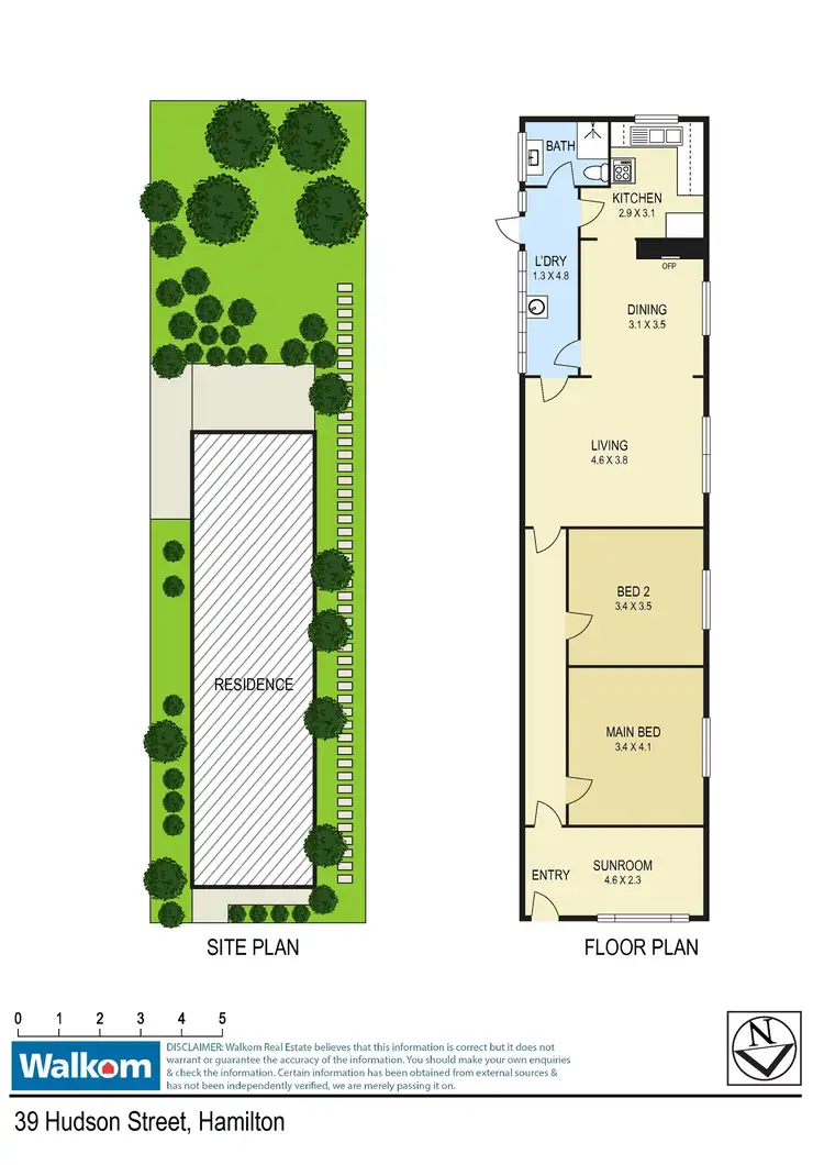 Floorplan of Homely house listing, 39 Hudson Street, Hamilton NSW 2303