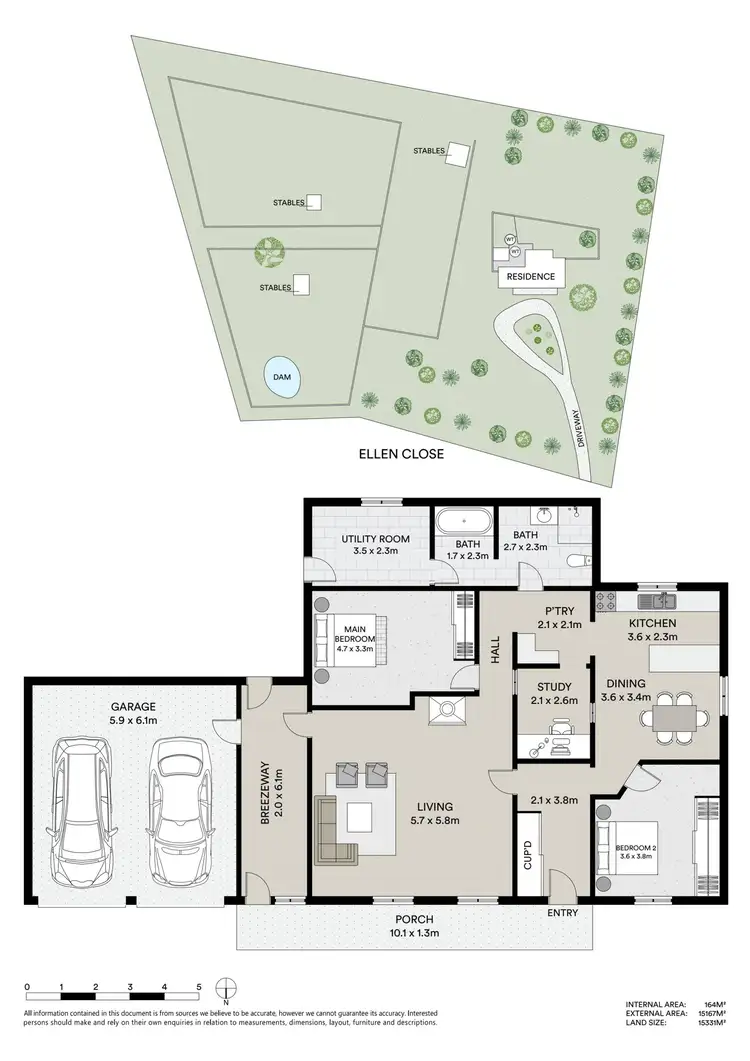 Floorplan of Homely rural property listing, 22 Ellen Close, Portland NSW 2847