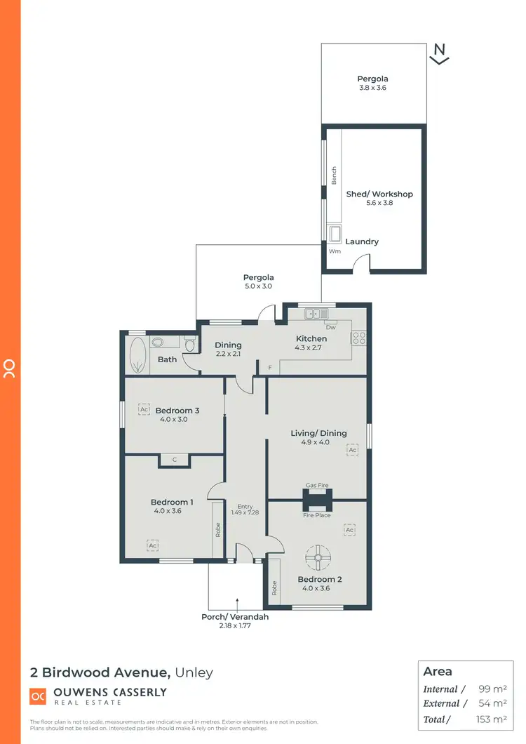 Floorplan of Homely house listing, 2 Birdwood Avenue, Unley SA 5061