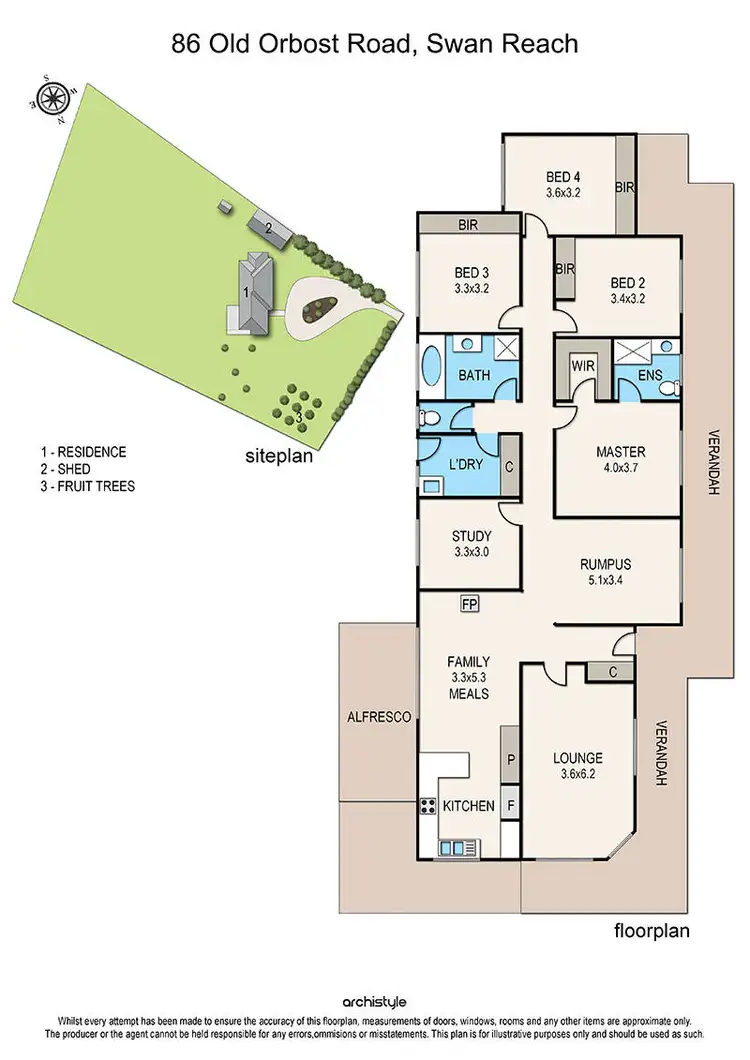 Floorplan of Homely house listing, 86 Old Orbost Road, Swan Reach VIC 3903