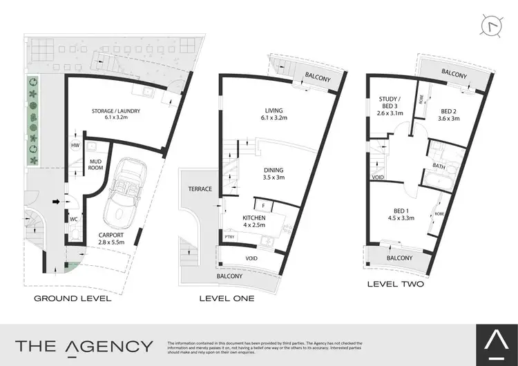 Floorplan of Homely townhouse listing, 5/9-11 Jennings Street, Alexandria NSW 2015