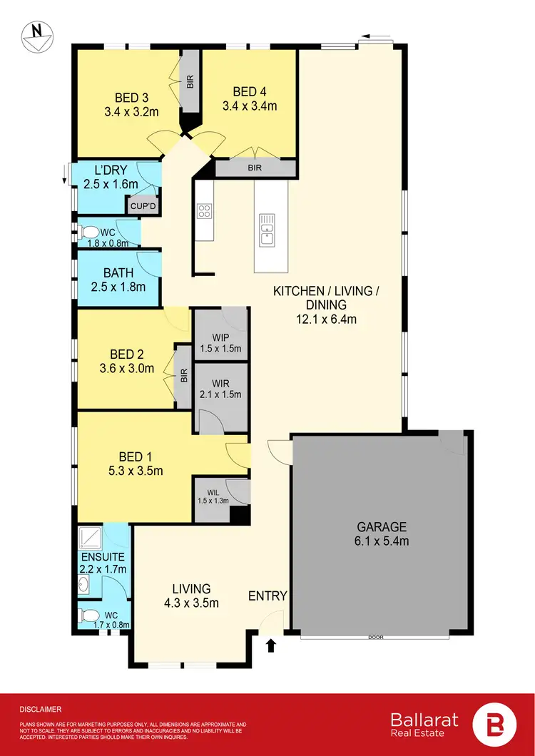 Floorplan of Homely house listing, 28 Dove Avenue, Winter Valley VIC 3358