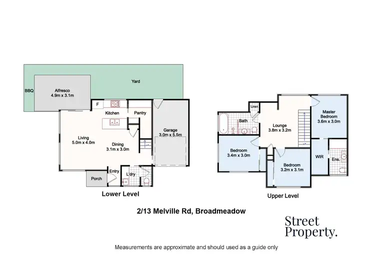 Floorplan of Homely townhouse listing, 2/13 Melville Road, Broadmeadow NSW 2292