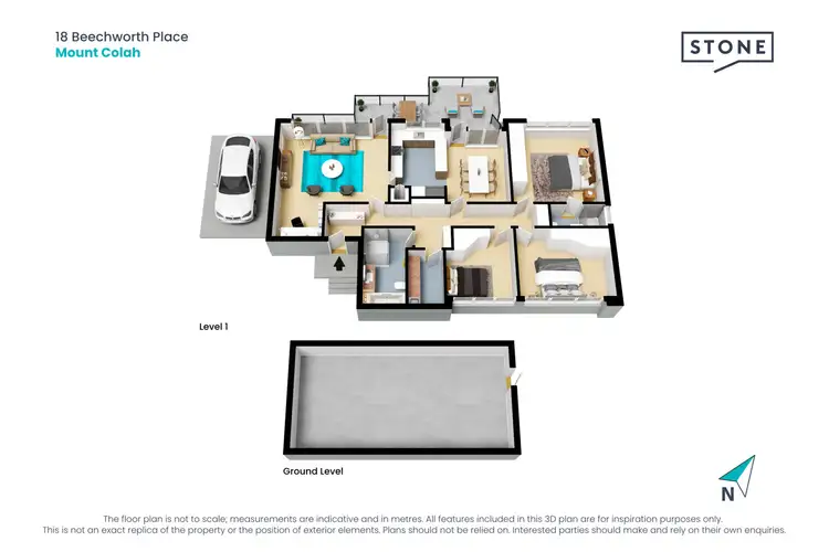 Floorplan of Homely house listing, 18 Beechworth Place, Mount Colah NSW 2079