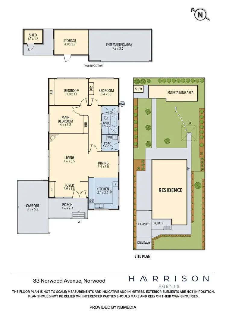 Floorplan of Homely house listing, 33 Norwood Avenue, Norwood TAS 7250