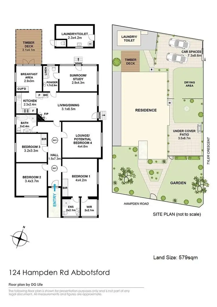 Floorplan of Homely house listing, 124 Hampden Road, Abbotsford NSW 2046
