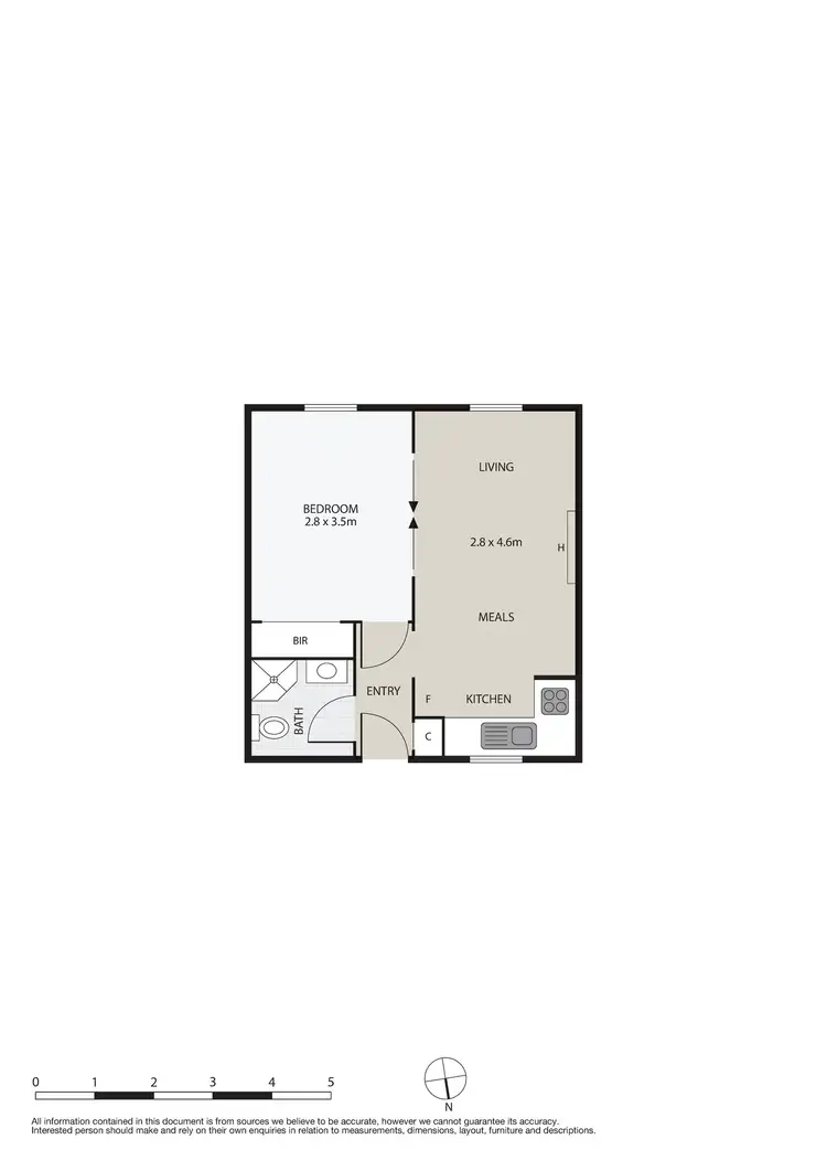 Floorplan of Homely apartment listing, 2/9-11 Barnsbury Road, South Yarra VIC 3141