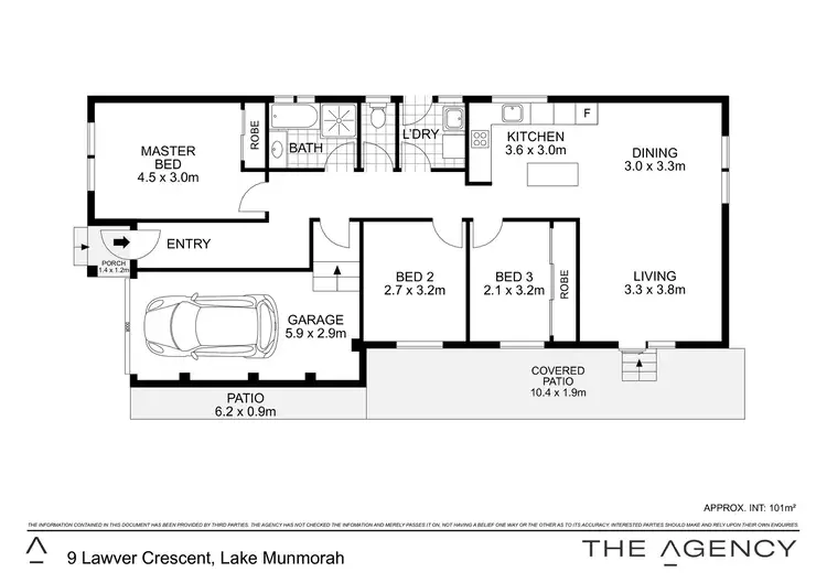 Floorplan of Homely house listing, 9 Lawver Crescent, Lake Munmorah NSW 2259