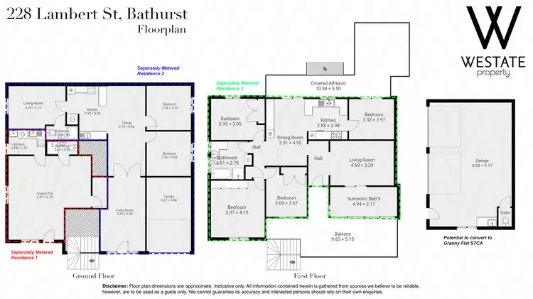 Floorplan of Homely house listing, 228 Lambert Street, Bathurst NSW 2795