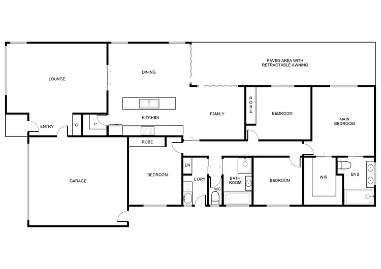 Floorplan of Homely house listing, 35 Ulysses Circuit, Wright ACT 2611