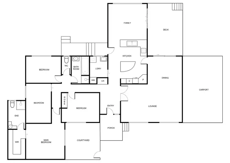 Floorplan of Homely house listing, 20 Morehead Street, Curtin ACT 2605