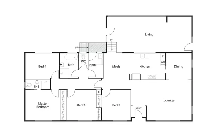 Floorplan of Homely house listing, 11 Pearson Street, Holder ACT 2611