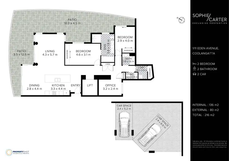 Floorplan of Homely unit listing, 1/11 Eden Avenue, Rainbow Bay QLD 4225