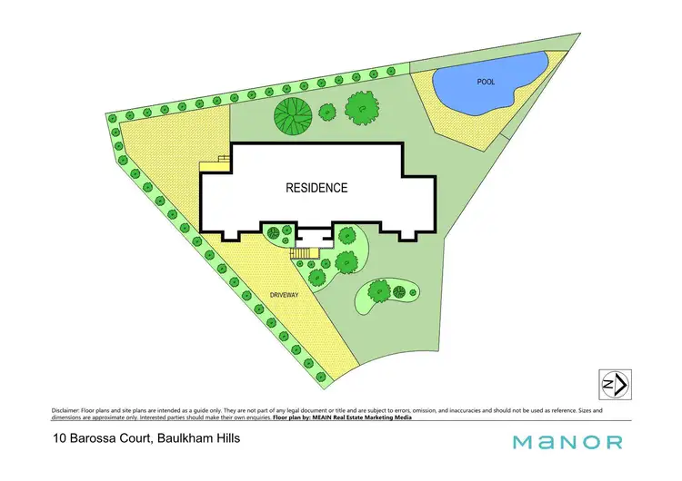 Floorplan of Homely house listing, 10 Barossa Court, Baulkham Hills NSW 2153