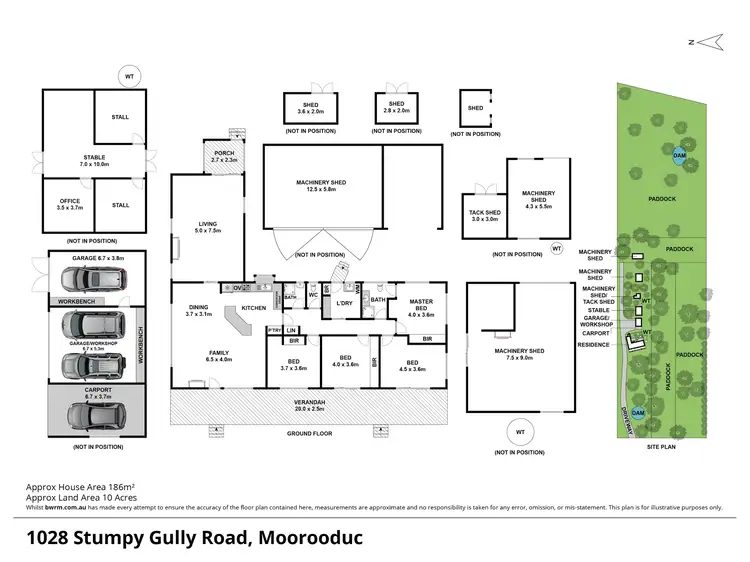 Floorplan of Homely house listing, 1028 Stumpy Gully Road, Moorooduc VIC 3933