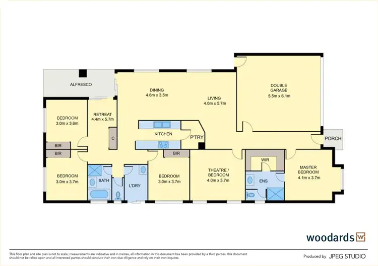 Floorplan of Homely house listing, 32 McLachlan Street, Bacchus Marsh VIC 3340
