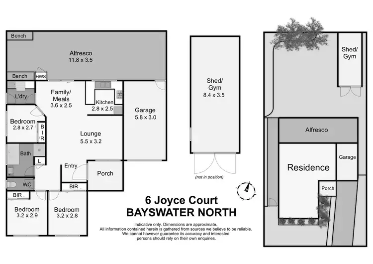 Floorplan of Homely house listing, 6 Joyce Court, Bayswater North VIC 3153