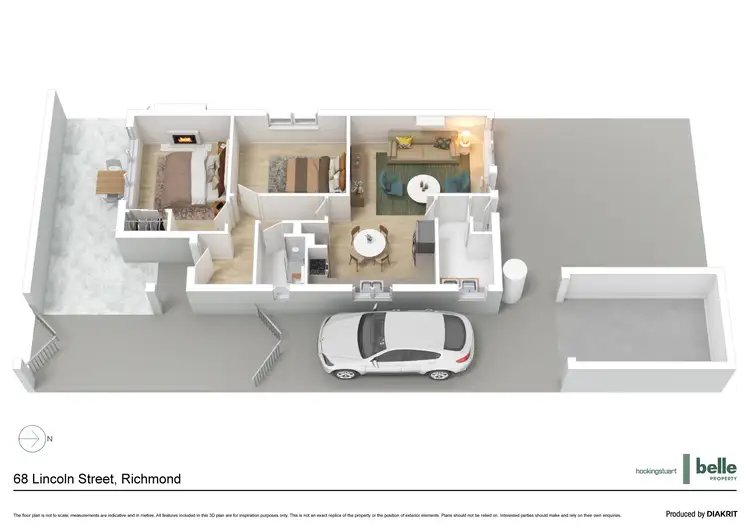 Floorplan of Homely house listing, 68 Lincoln Street, Richmond VIC 3121