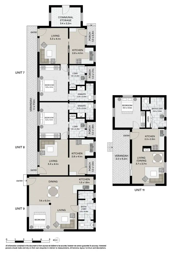 Floorplan of Homely block of units listing, 6 Bent Street, Tamworth NSW 2340