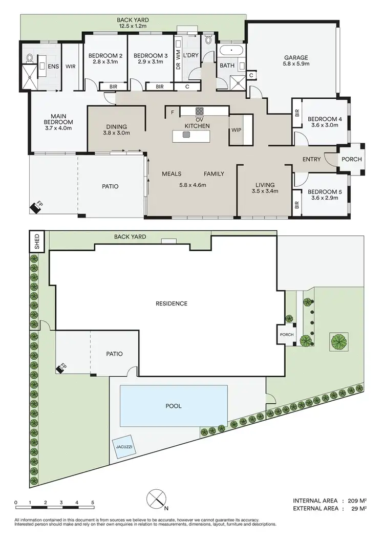 Floorplan of Homely house listing, 18 Stone Crescent, Baringa QLD 4551
