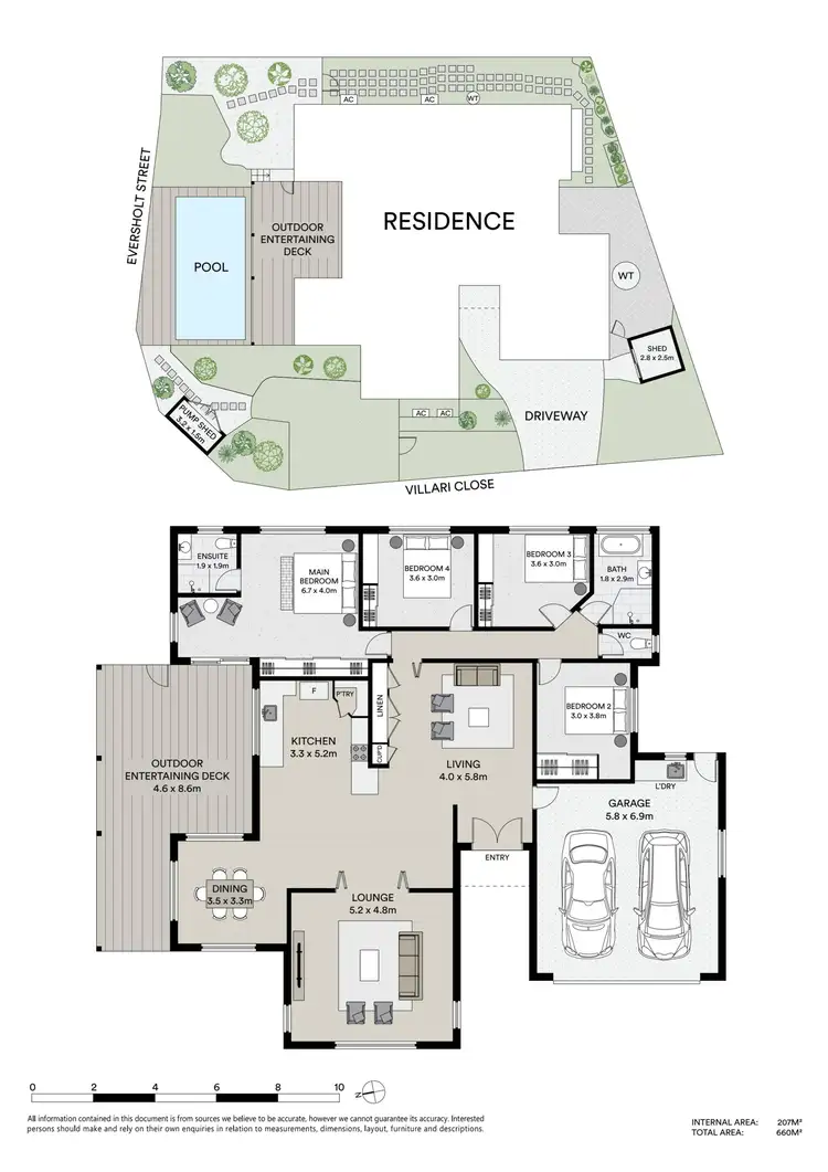 Floorplan of Homely house listing, 2 Villari Close, Belmont QLD 4153