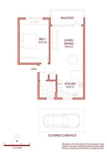 Floorplan of Homely apartment listing, 20/124 Carrington Road, Randwick NSW 2031