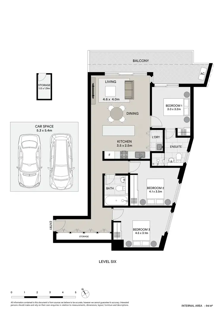 Floorplan of Homely apartment listing, 6028/219 Blaxland Road, Ryde NSW 2112