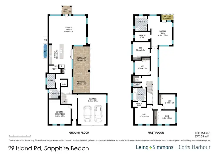 Floorplan of Homely house listing, 29 Island Road, Sapphire Beach NSW 2450