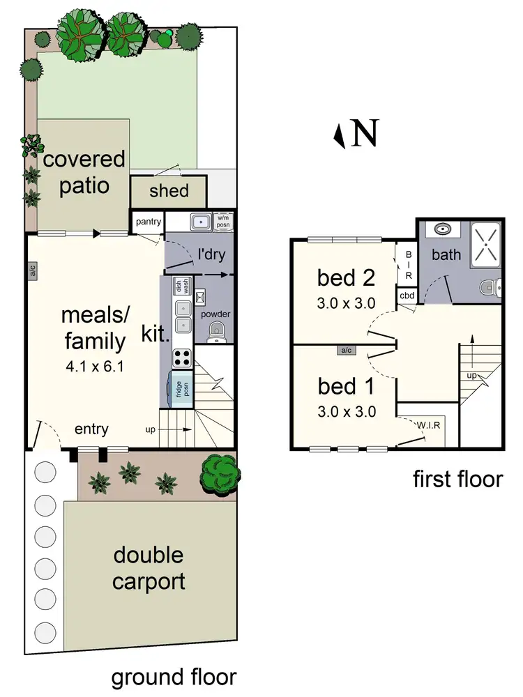 Floorplan of Homely house listing, 77 Belsay Chase, Chirnside Park VIC 3116