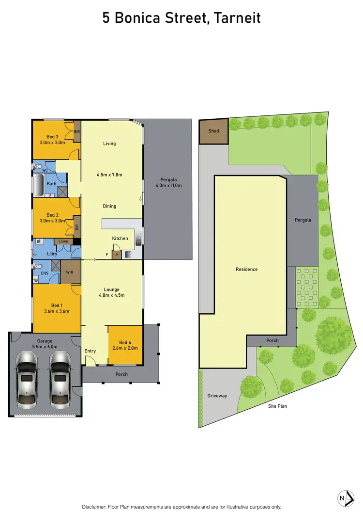 Floorplan of Homely house listing, 5 Bonica Street, Tarneit VIC 3029