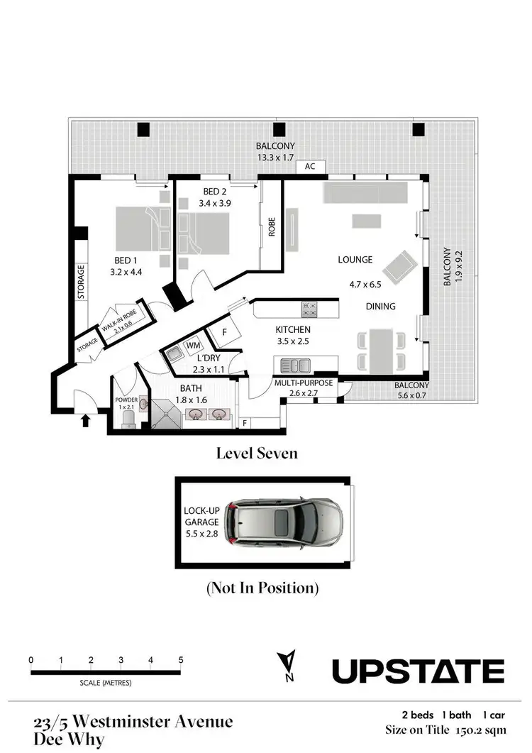 Floorplan of Homely apartment listing, 23/5 Westminster Avenue, Dee Why NSW 2099